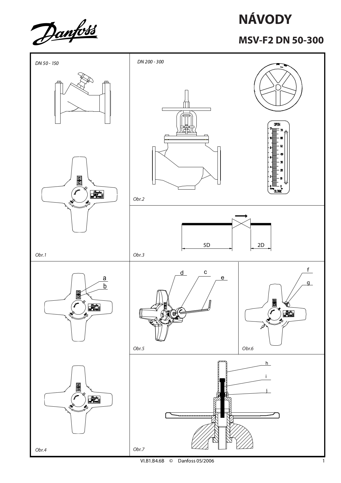 Danfoss MSV-F2 Operating guide