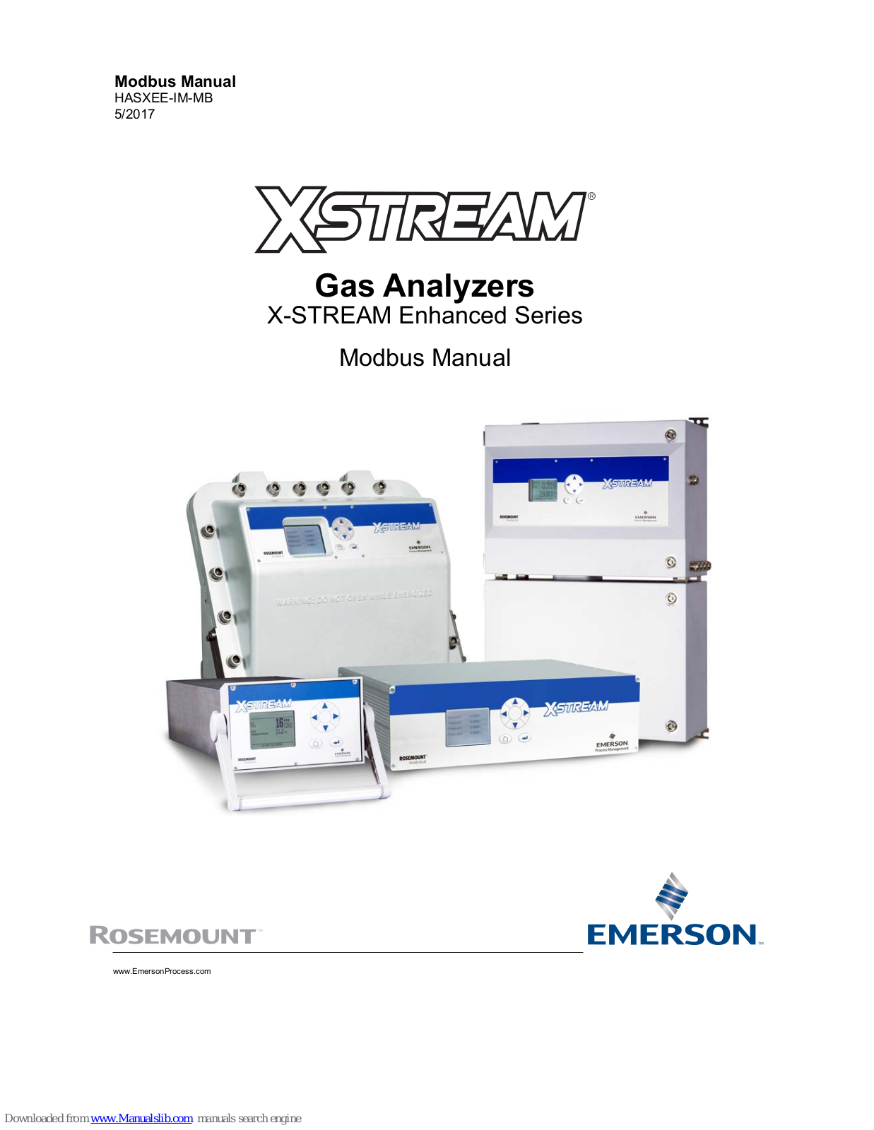 Emerson Rosemount X-Stream Series Manual