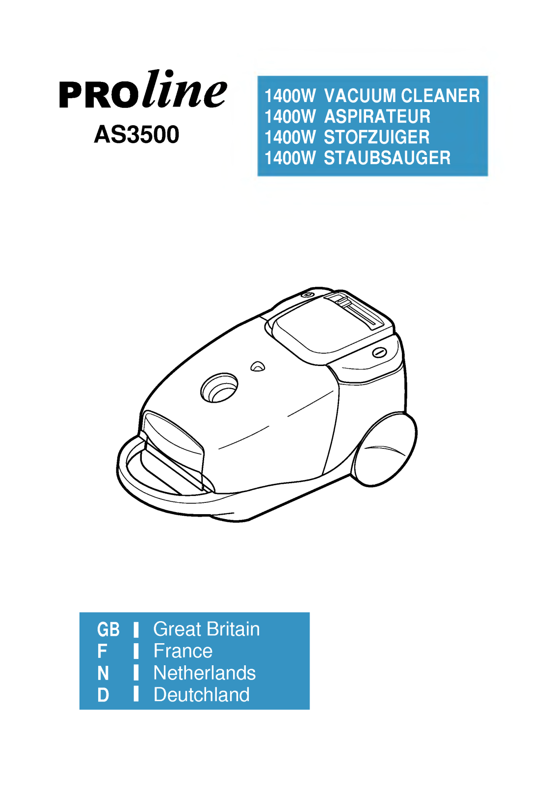 LG AS3500 User Manual