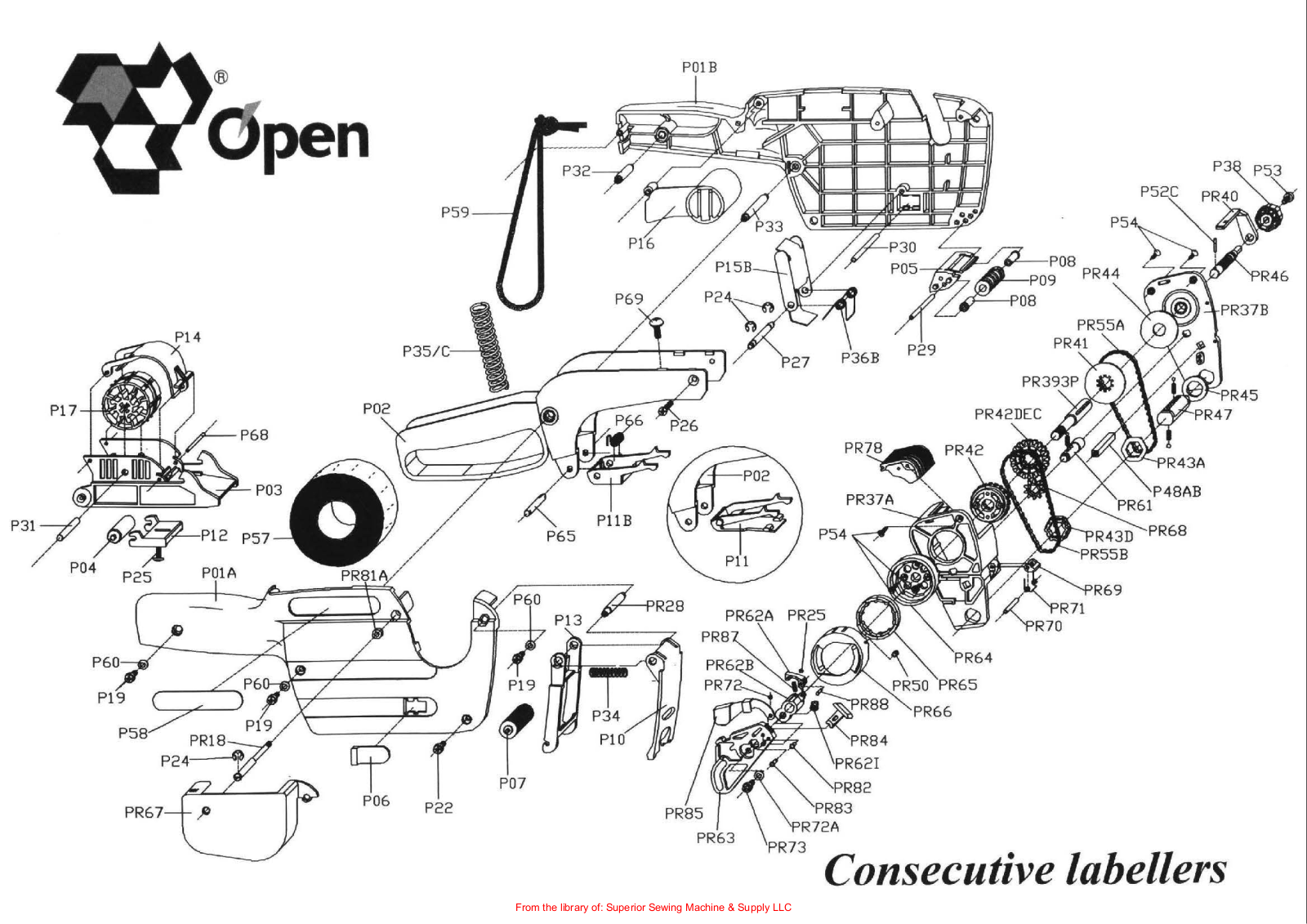 Superior Open Textile User Manual