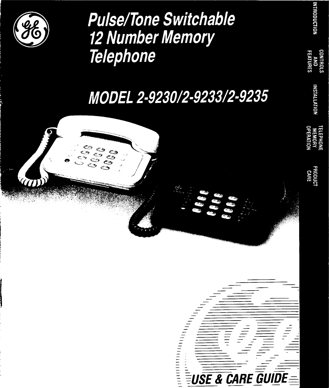 GE 2-9230, 2-9233 User Manual - ManualMachine.com