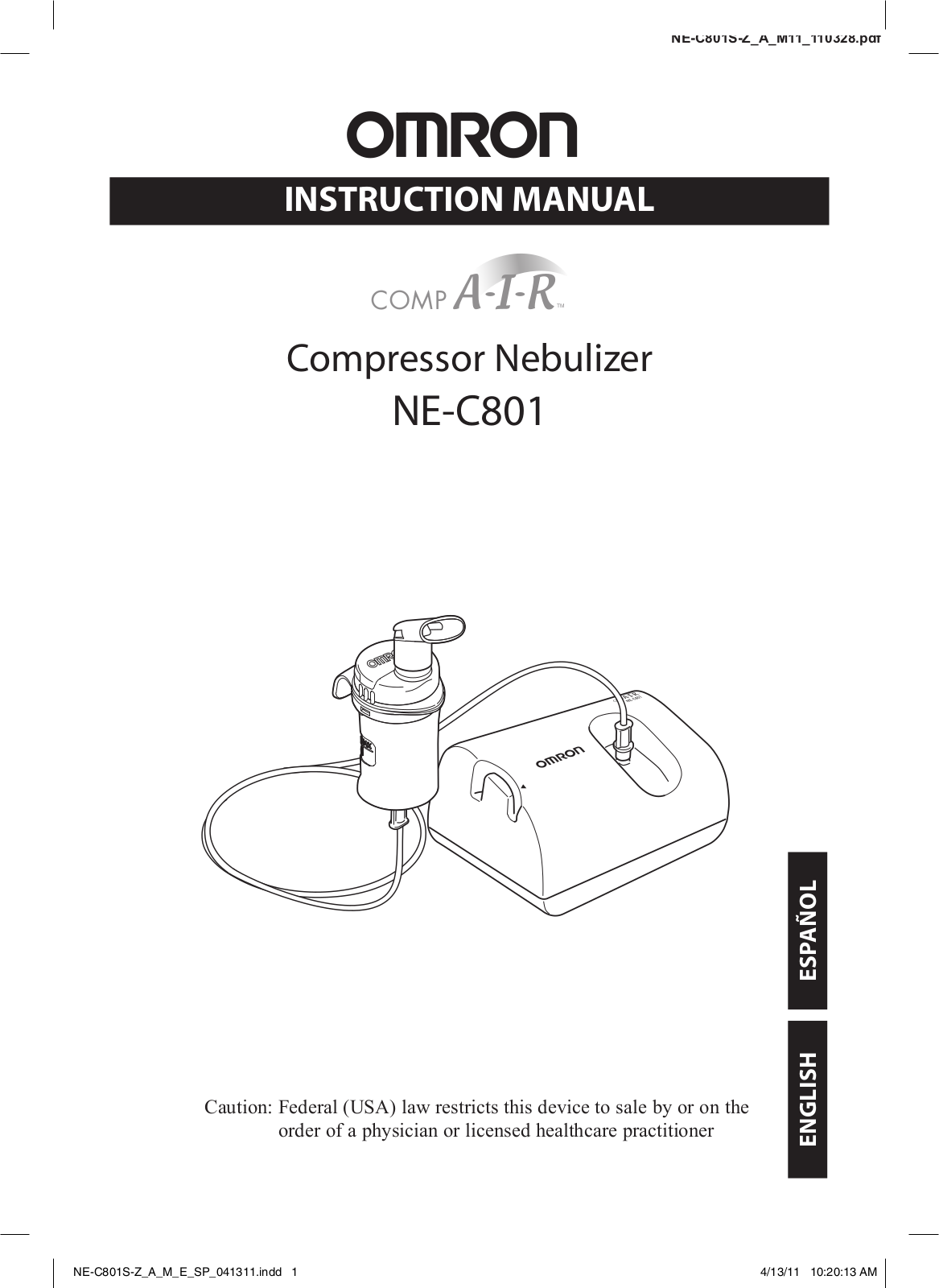 Omron NE-C801 User Manual