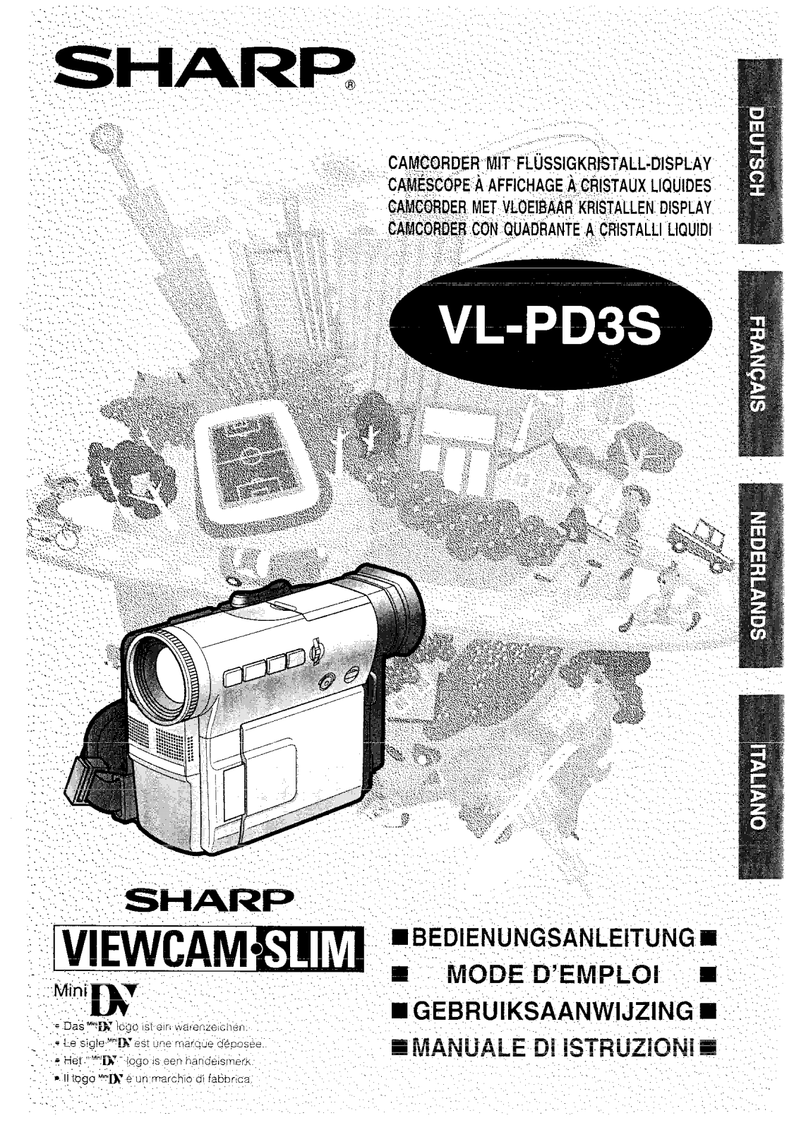 Sharp VLPD3S User Manual