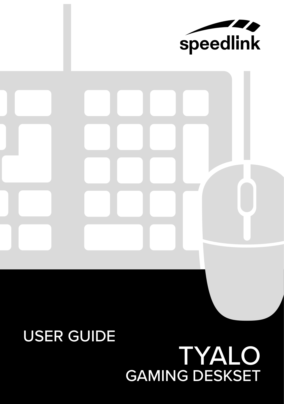 SpeedLink SL-670300-BK, TYALO quick install guide