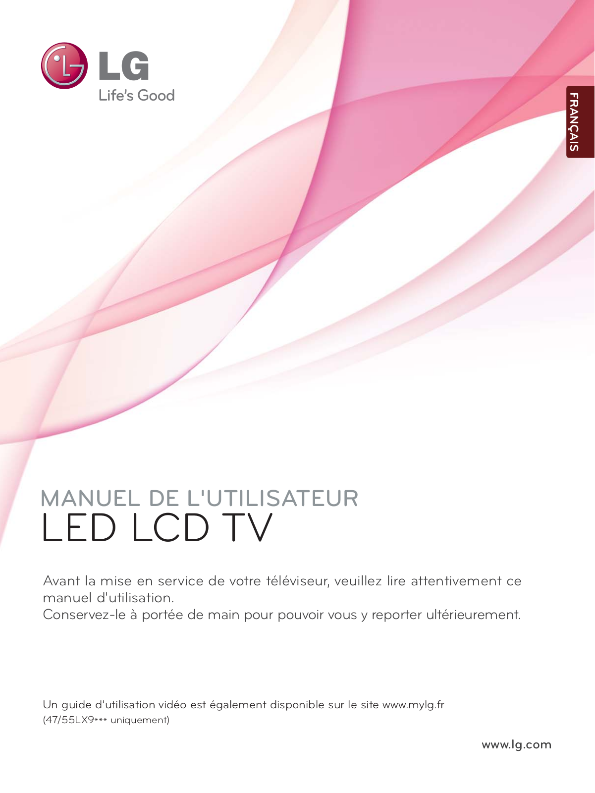 LG 47LX9500, 55LX9500 User Manual