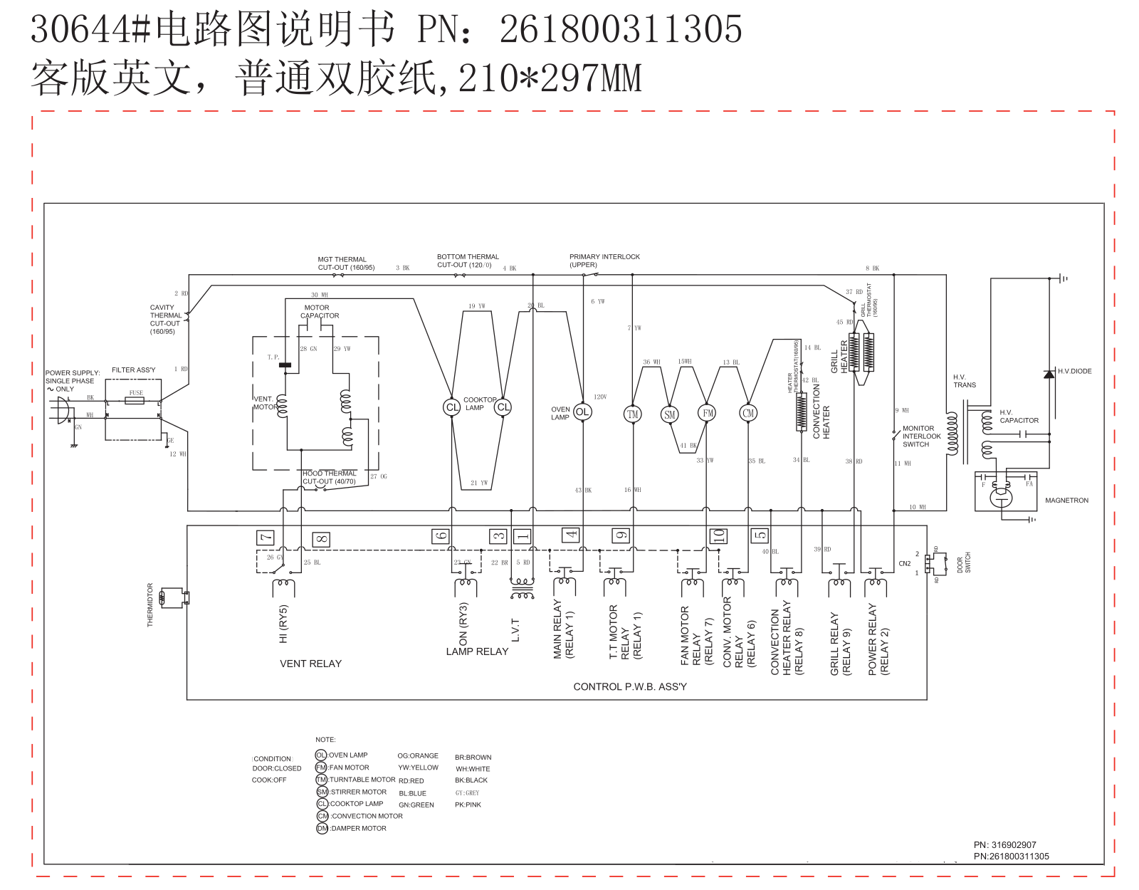 Electrolux EI30BM60MS Diagram