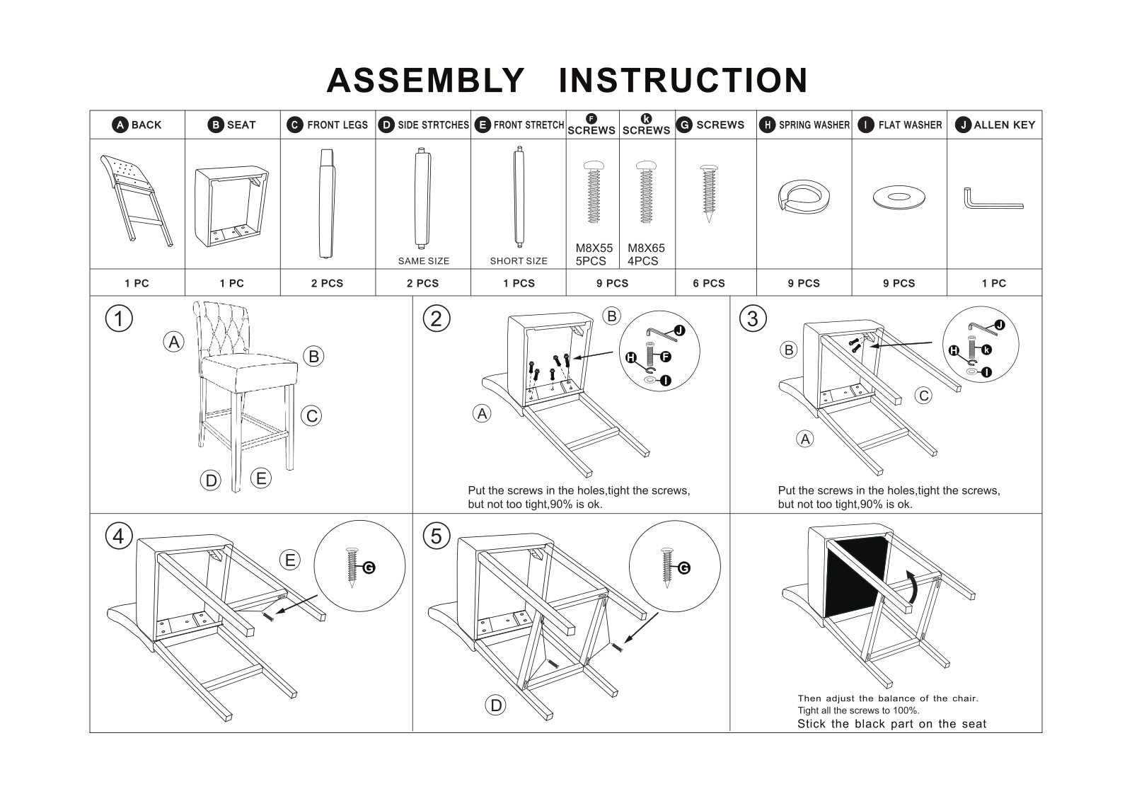 Sand & Stable W005405643 Installation & Assembly - ManualMachine.com