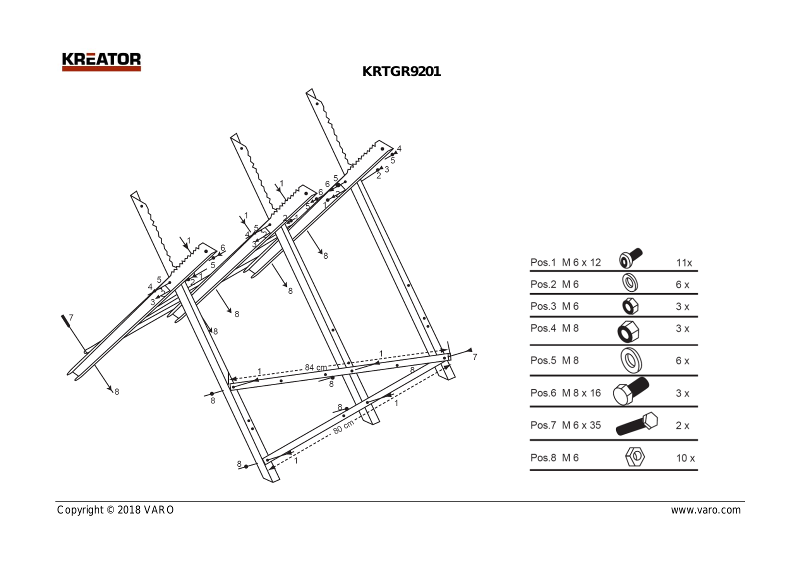 POWERPLUS KRTGR9201 User Manual