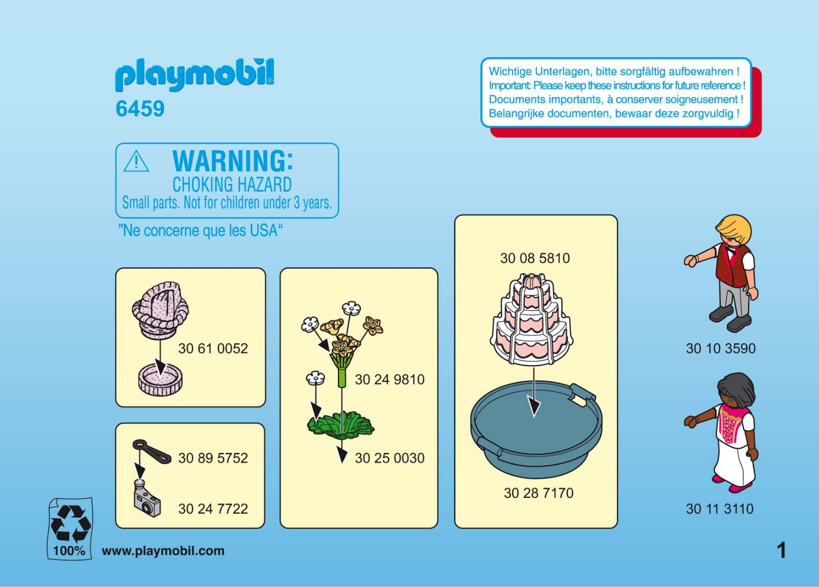 Playmobil 6459 Instructions