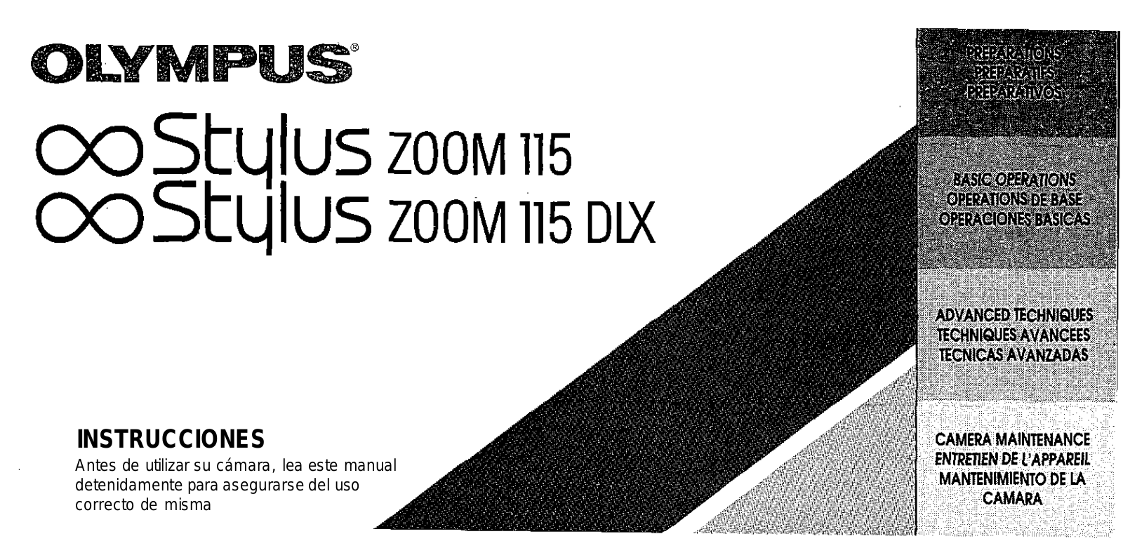 Olympus STYLUS ZOOM 115 User Manual