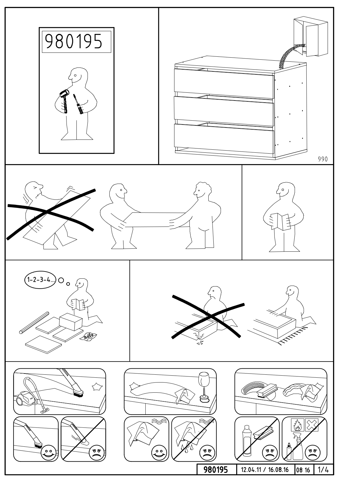 Wimex 980195 Assembly instructions