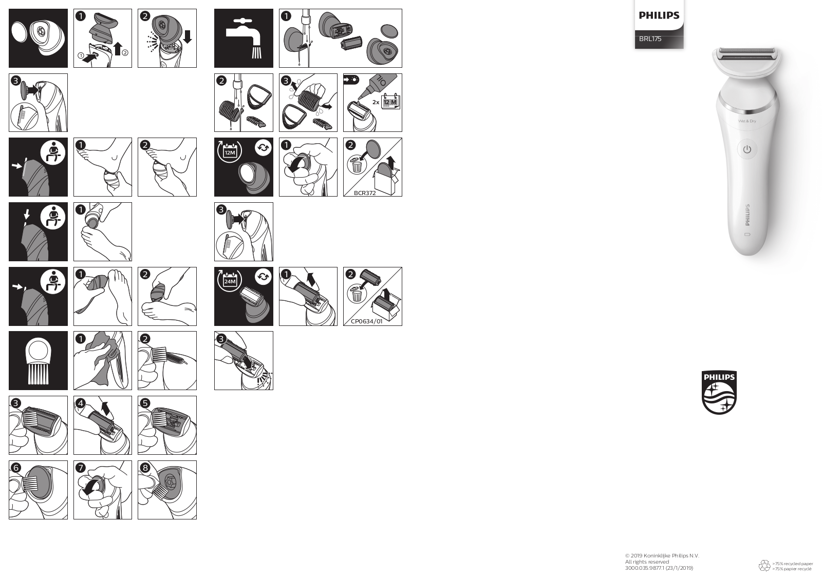 Philips BRL175-00 User Manual