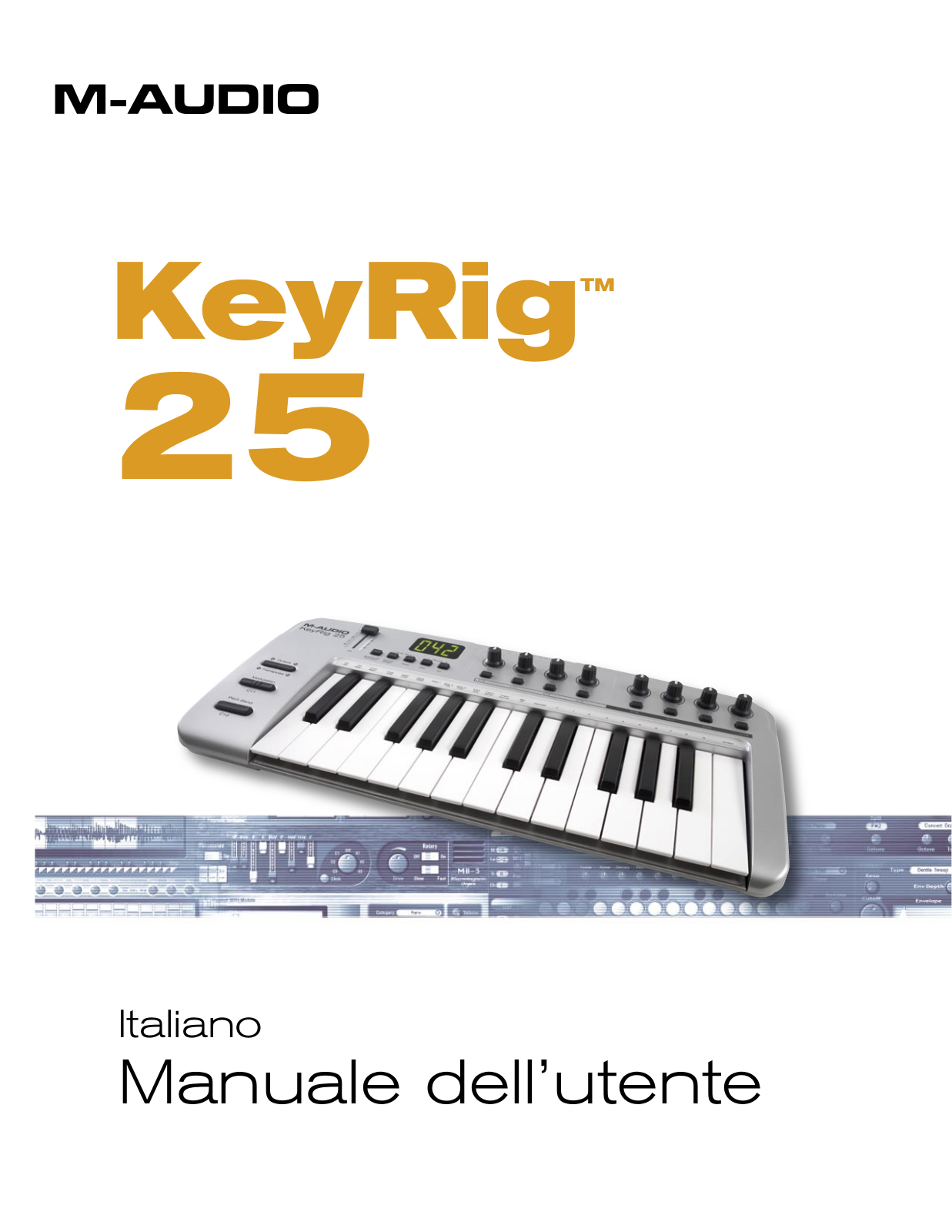 M-audio KEYRIG 25 User Manual