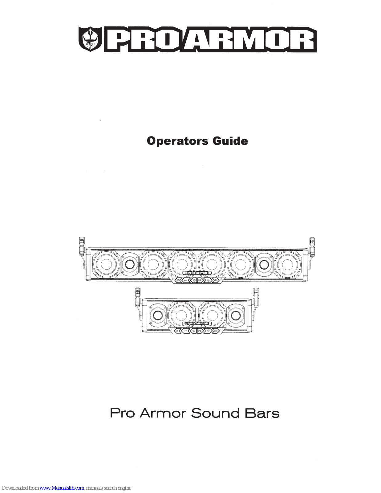 Pro Armor A51040 Operator's Manual - ManualMachine.com