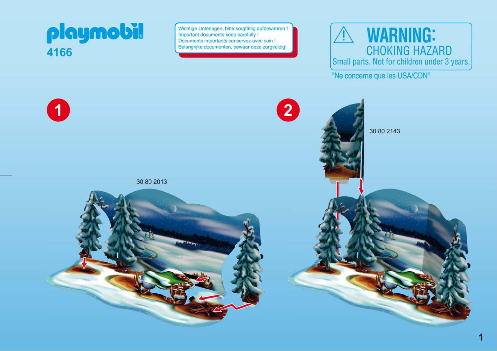 Playmobil 4166 Instructions