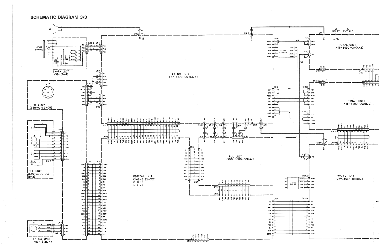 Kenwood TS-60 Schematic