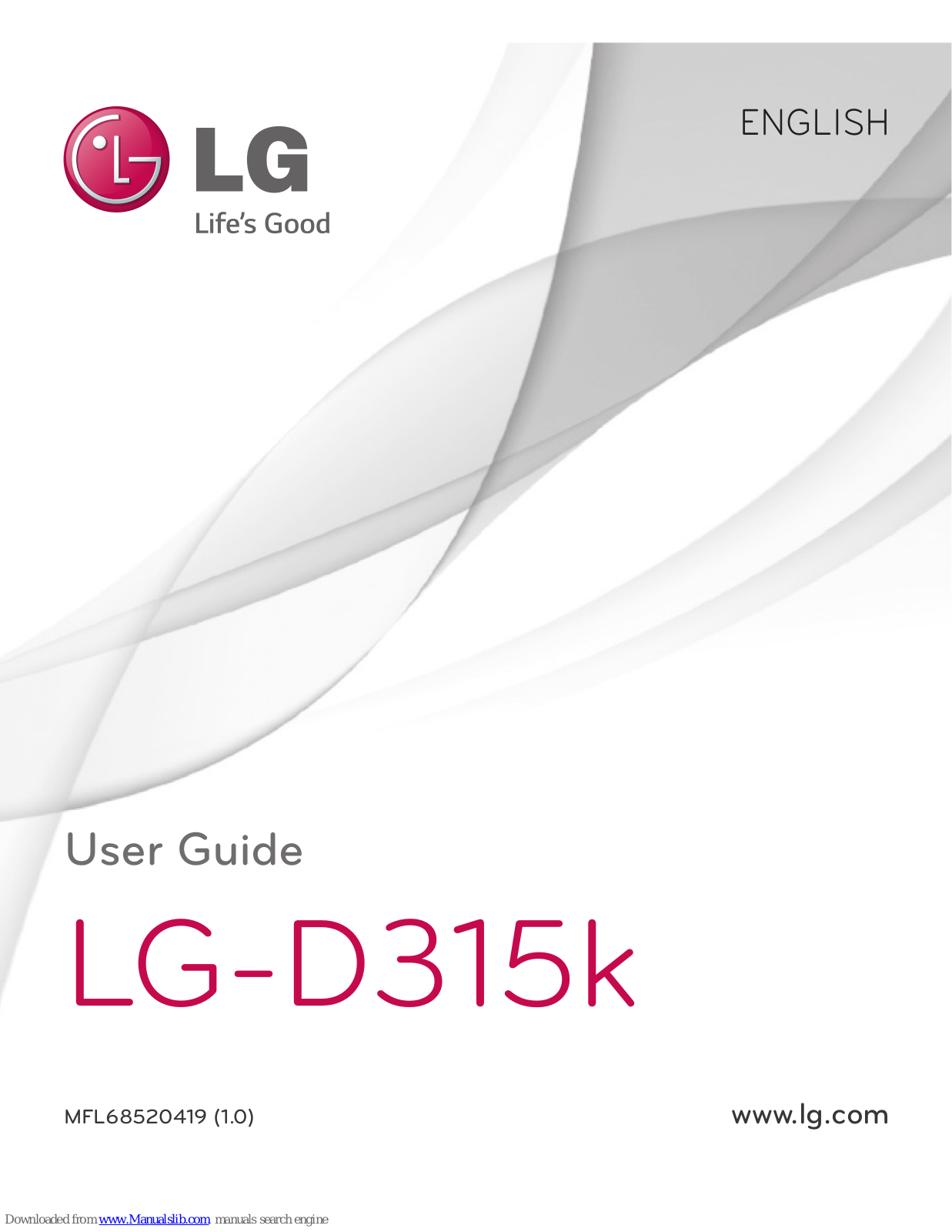 LG D315k, LG-D315k User Manual