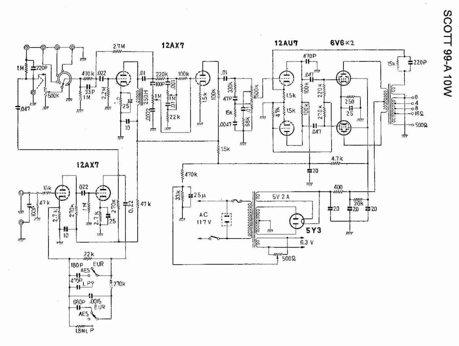 Scott 99a schematic