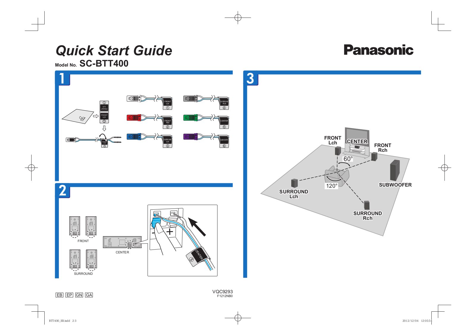 Panasonic SCBTT400EB User Manual