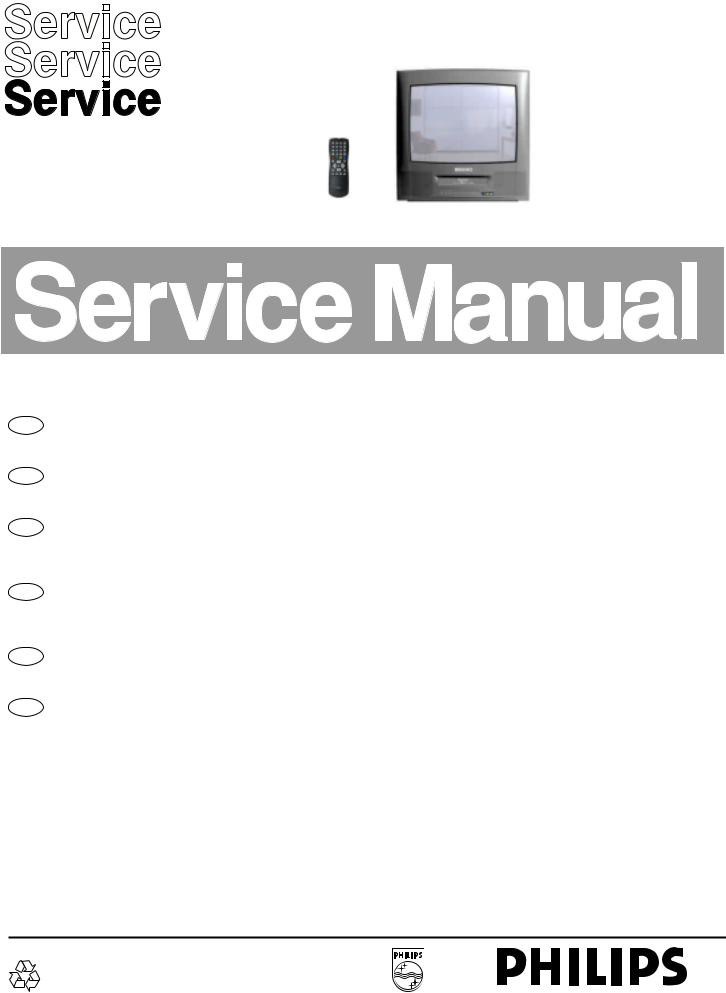 Philips 21PV345 Service Manual