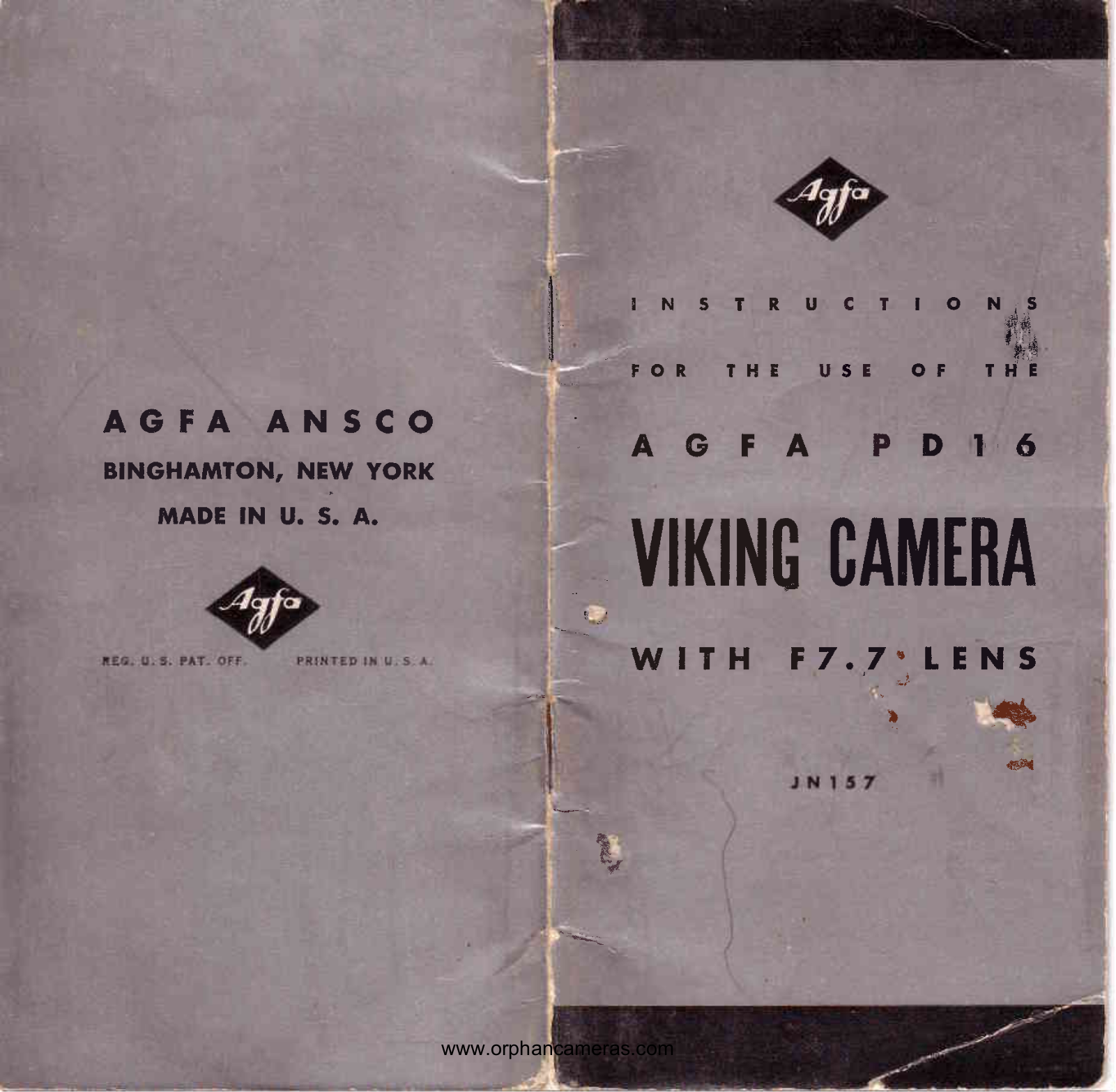 agfa pd16 viking User Guide