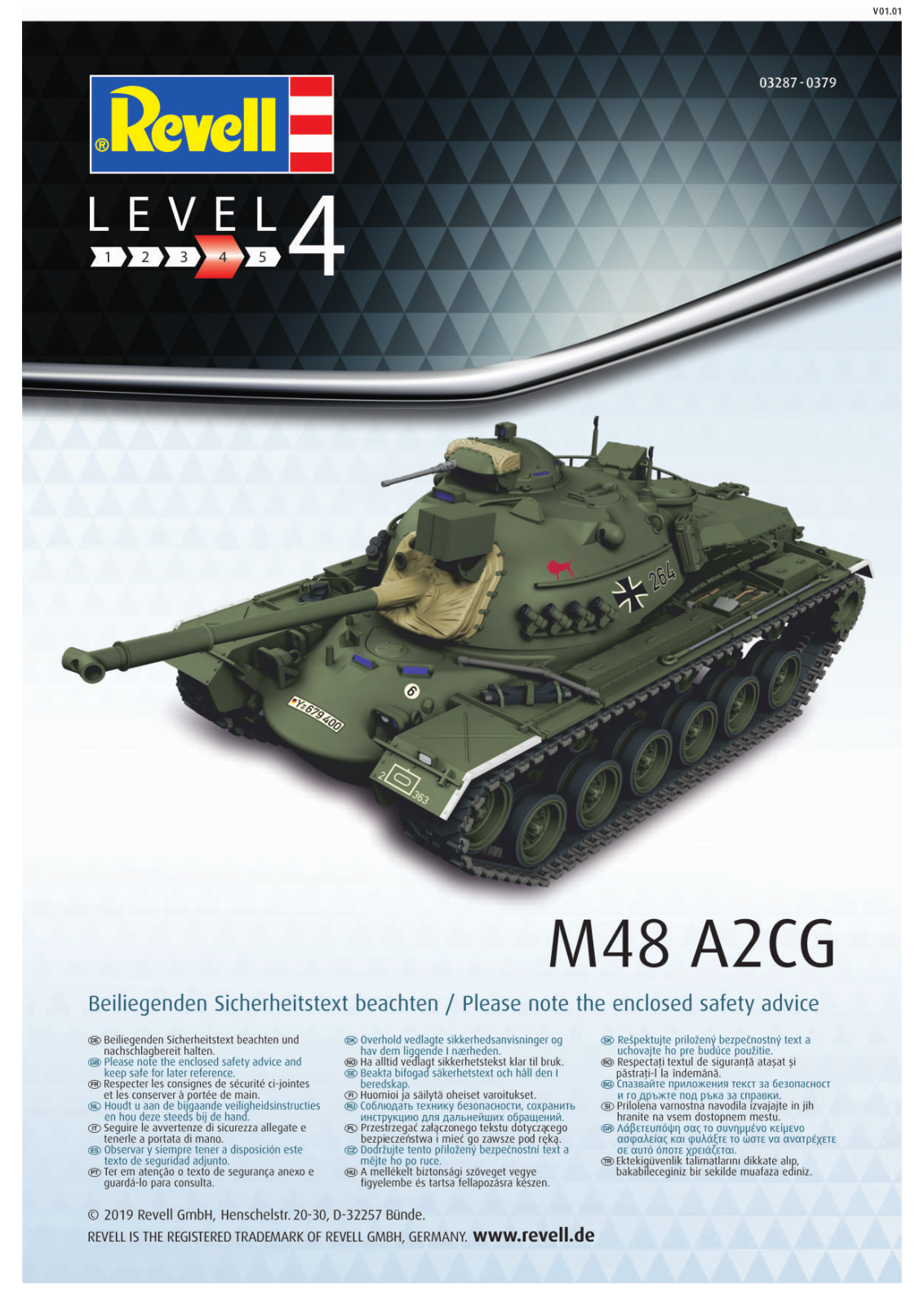 Revell M48 A2CG Service Manual