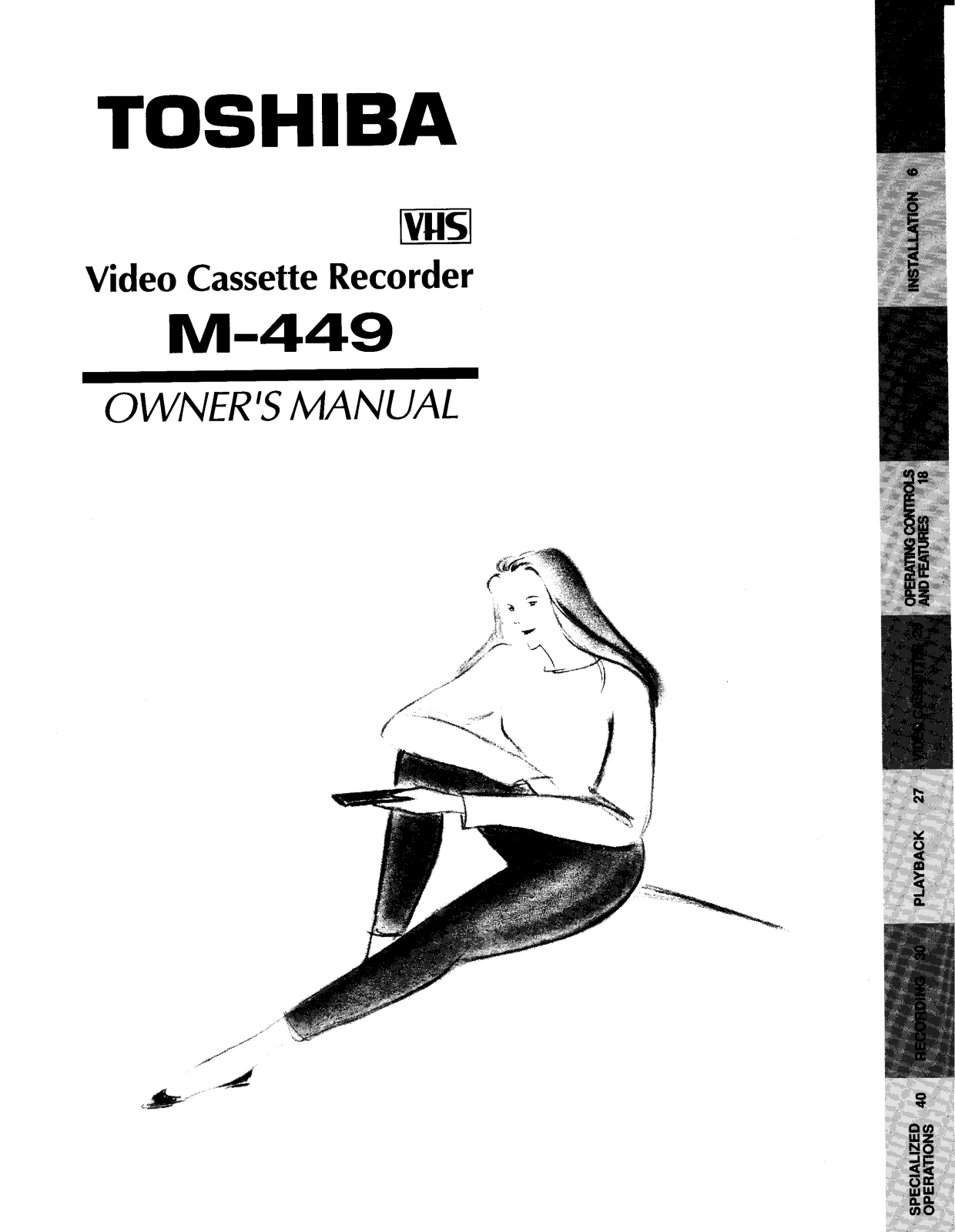 Toshiba M449 User Manual