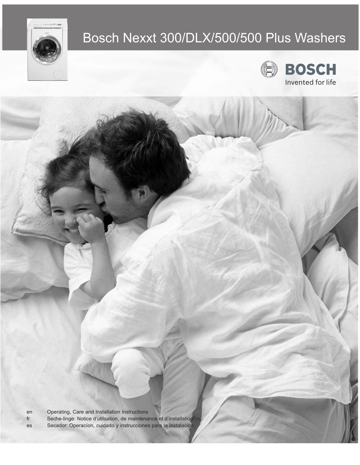 Bosch WFMC8400UC User Manual