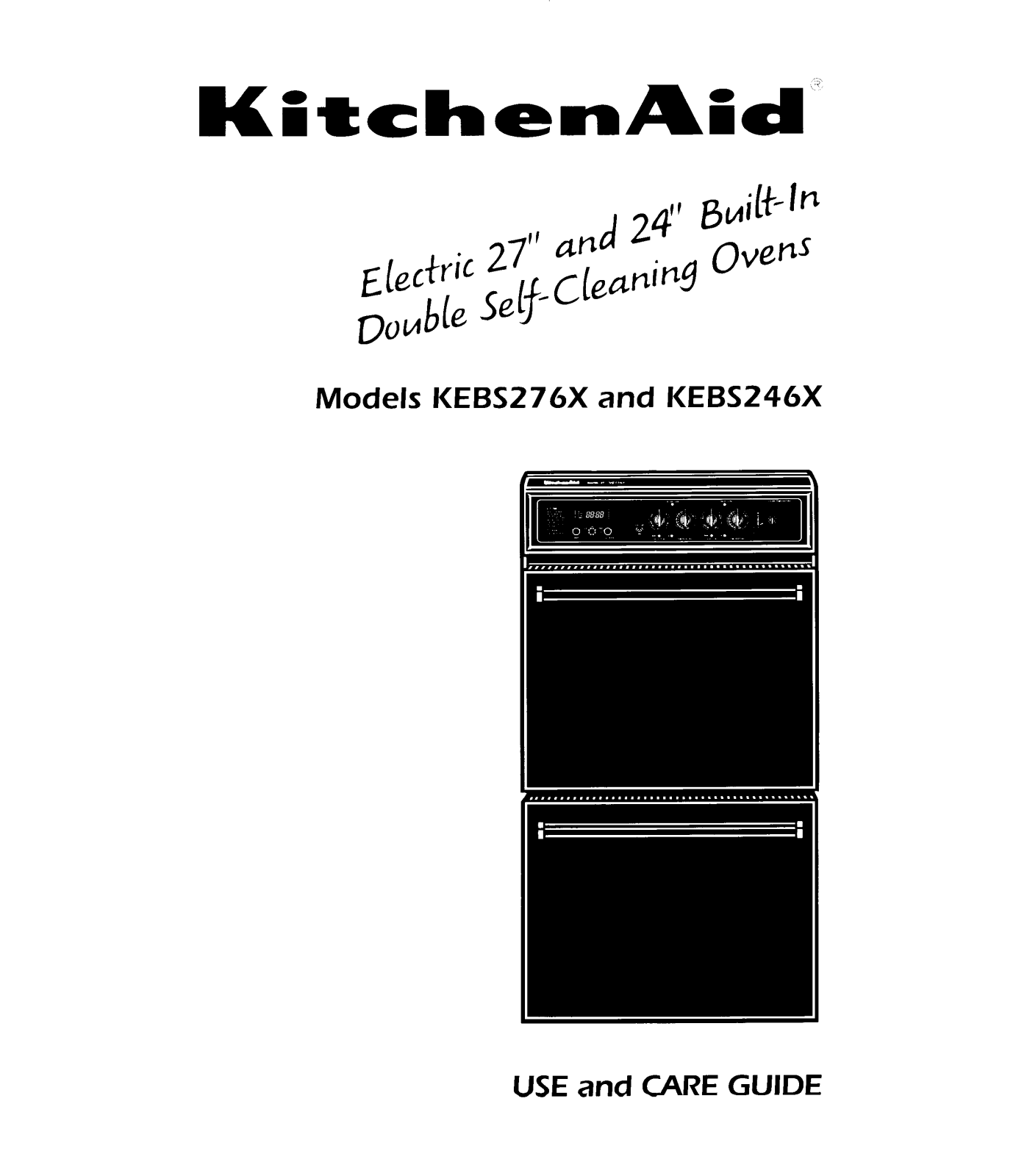 KitchenAid KEBS276X, KEBS246X User Manual