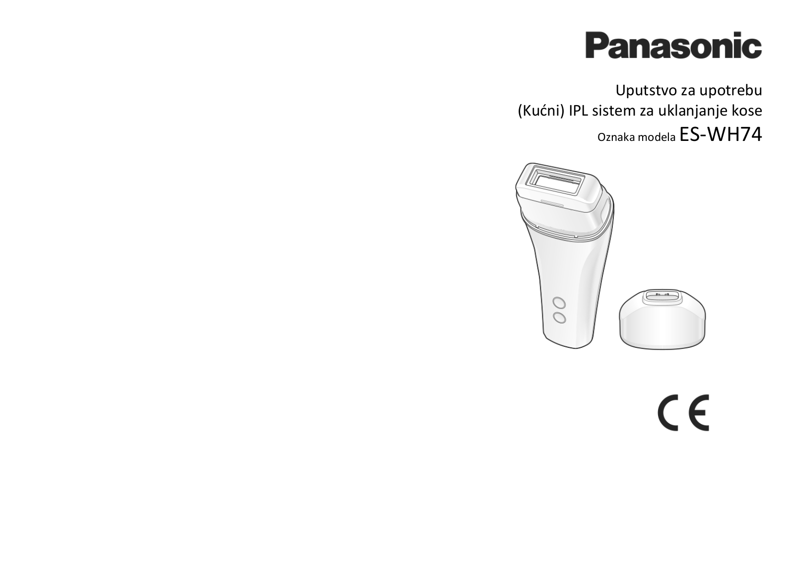 Panasonic ESWH74 User Manual