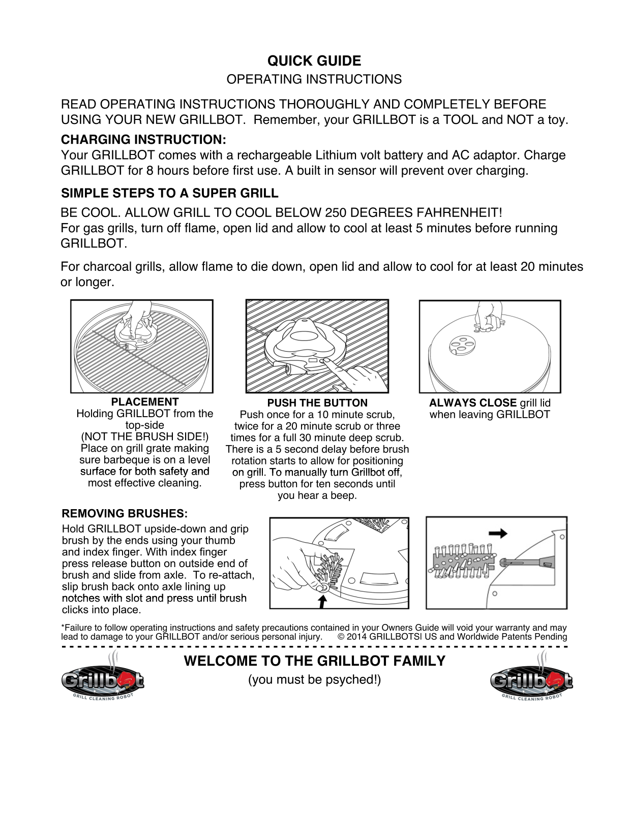 Grillbot, LLC GRBT1005 Installation & Assembly - ManualMachine.com