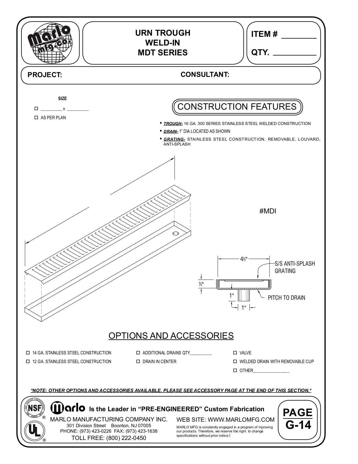 Marlo MDT User Manual