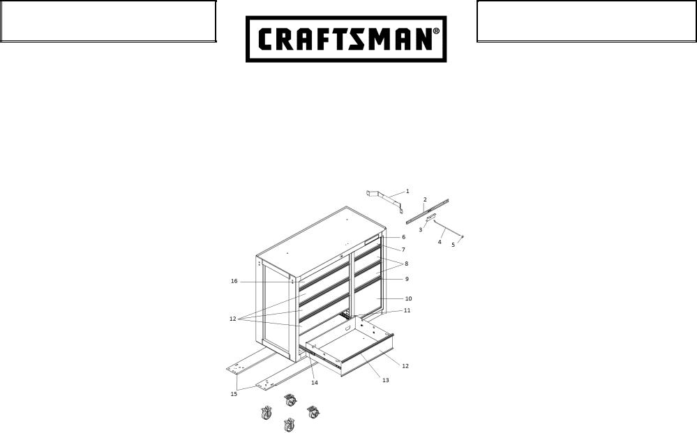 Craftsman 706.11570 Service Parts