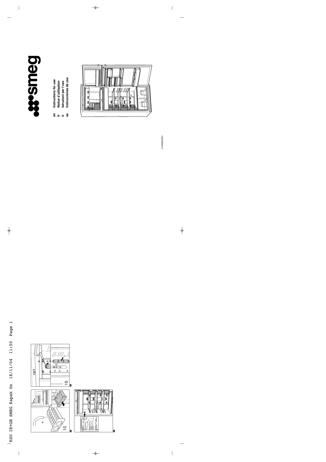 Smeg FA410XS, FA410X User Manual