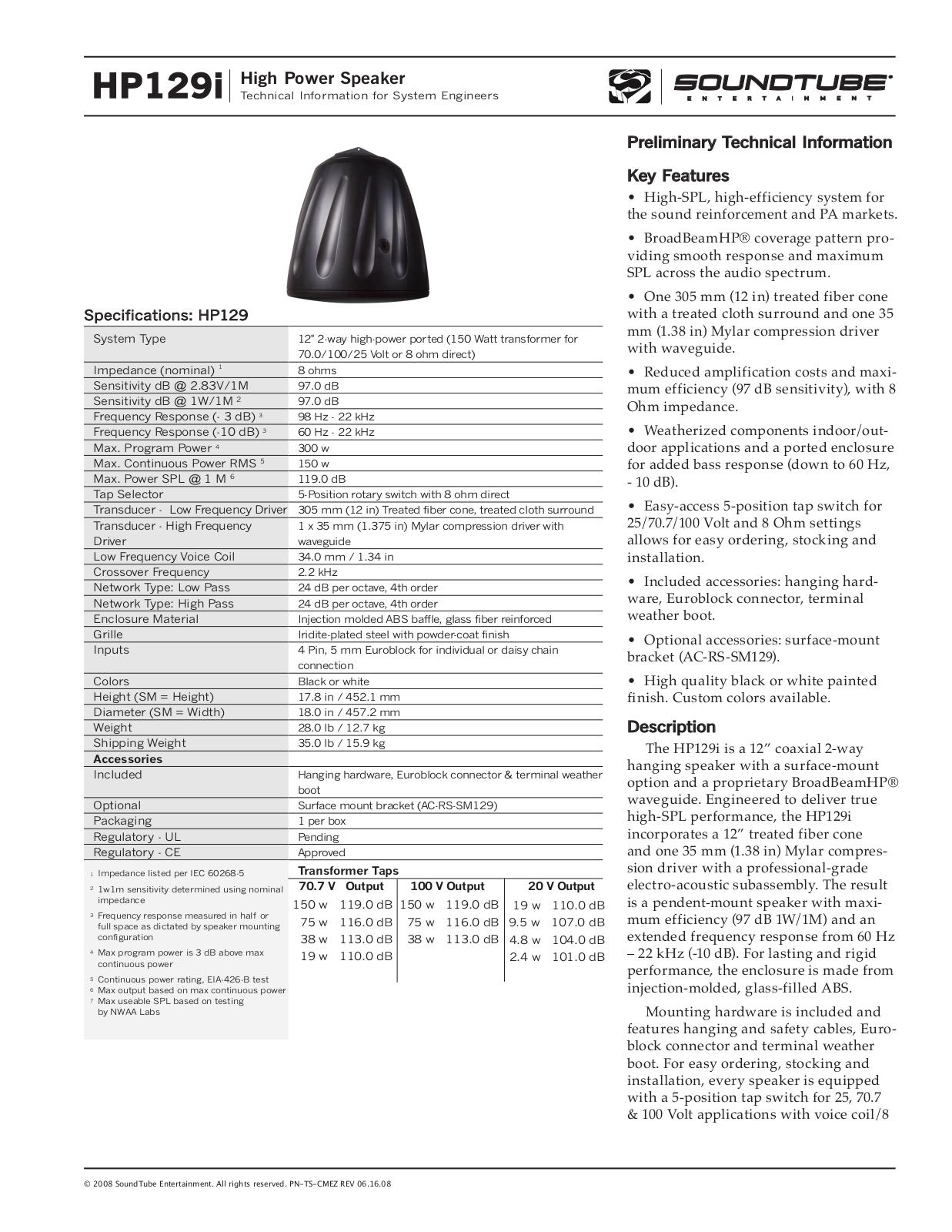 Phase Technology HP129i User Manual