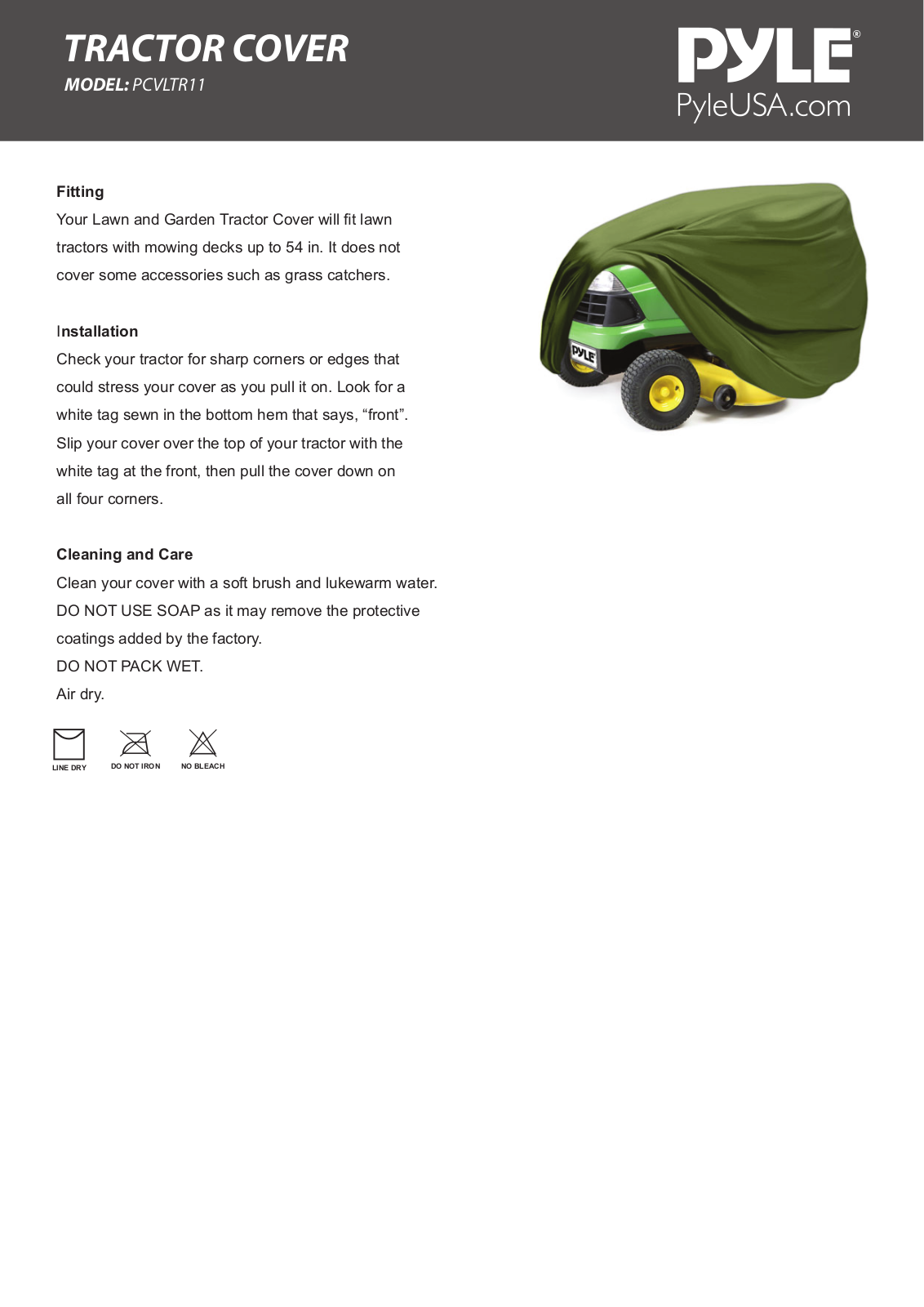 Pyle PCVLTR11 User guide - ManualMachine.com