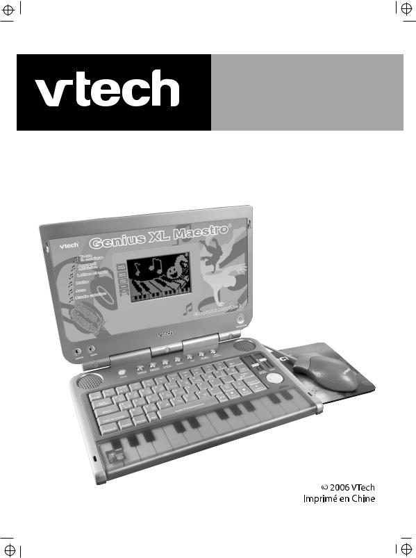 Vtech GENIUS XL MAESTRO User Manual