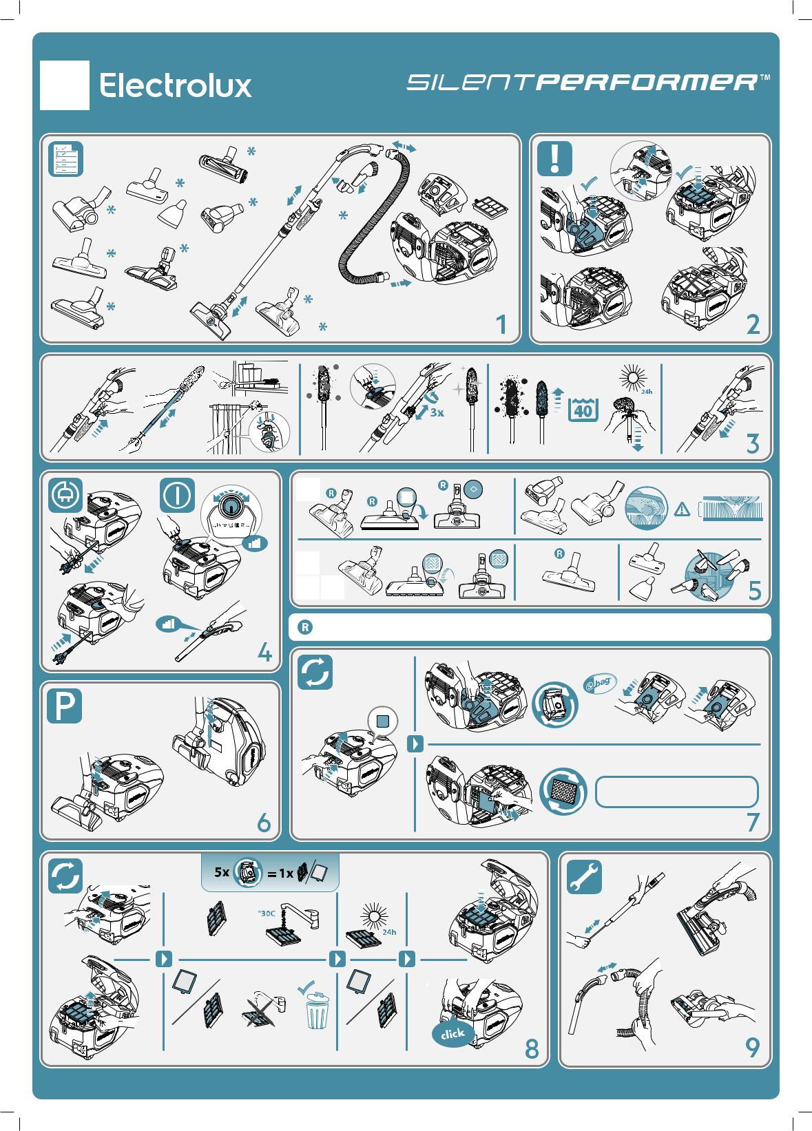 Electrolux ESP73RR Operating Instructions