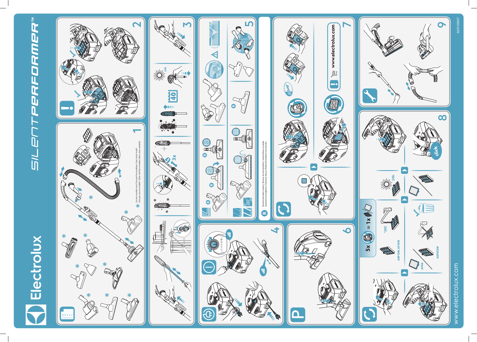 Electrolux ESP73RR Operating Instructions