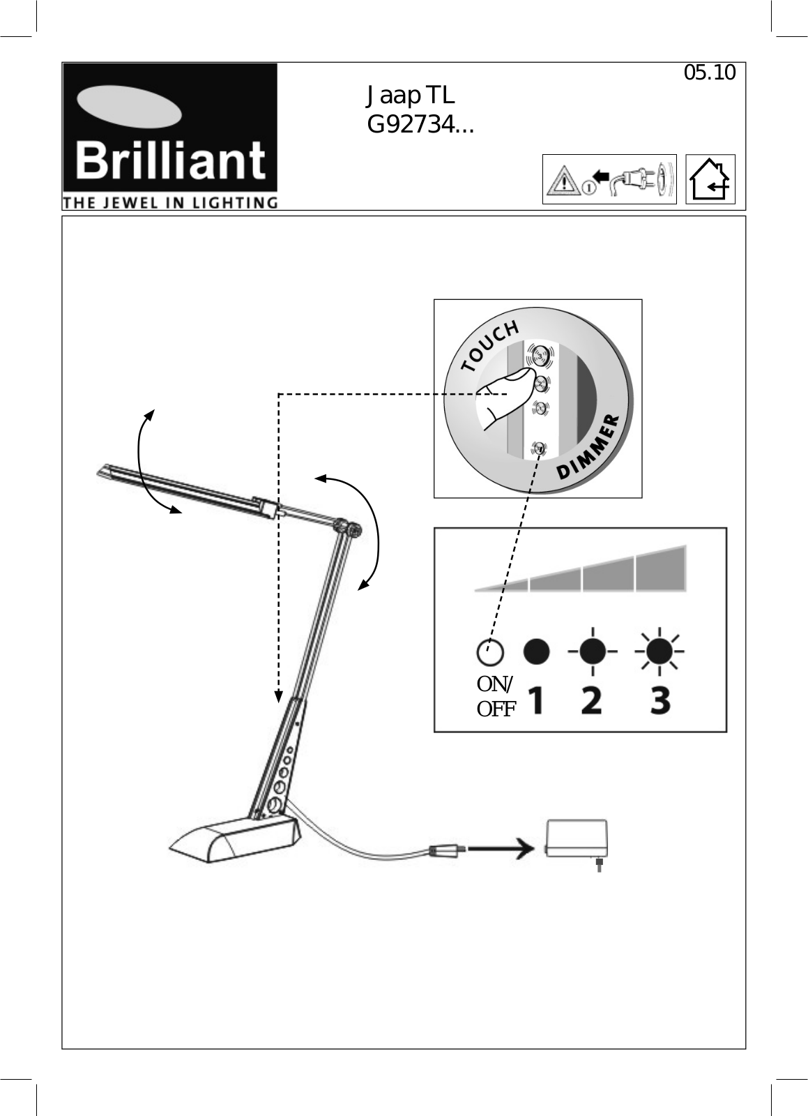 Brilliant Jaap TL, G92734 User guide