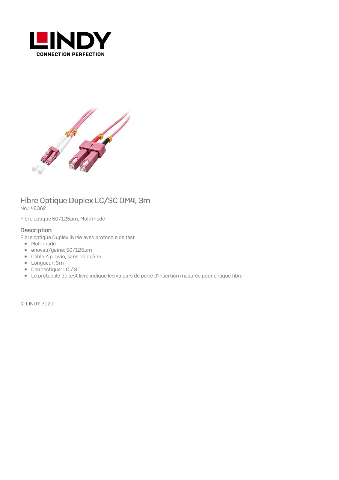 LINDY 46362 Datasheet - ManualMachine.com