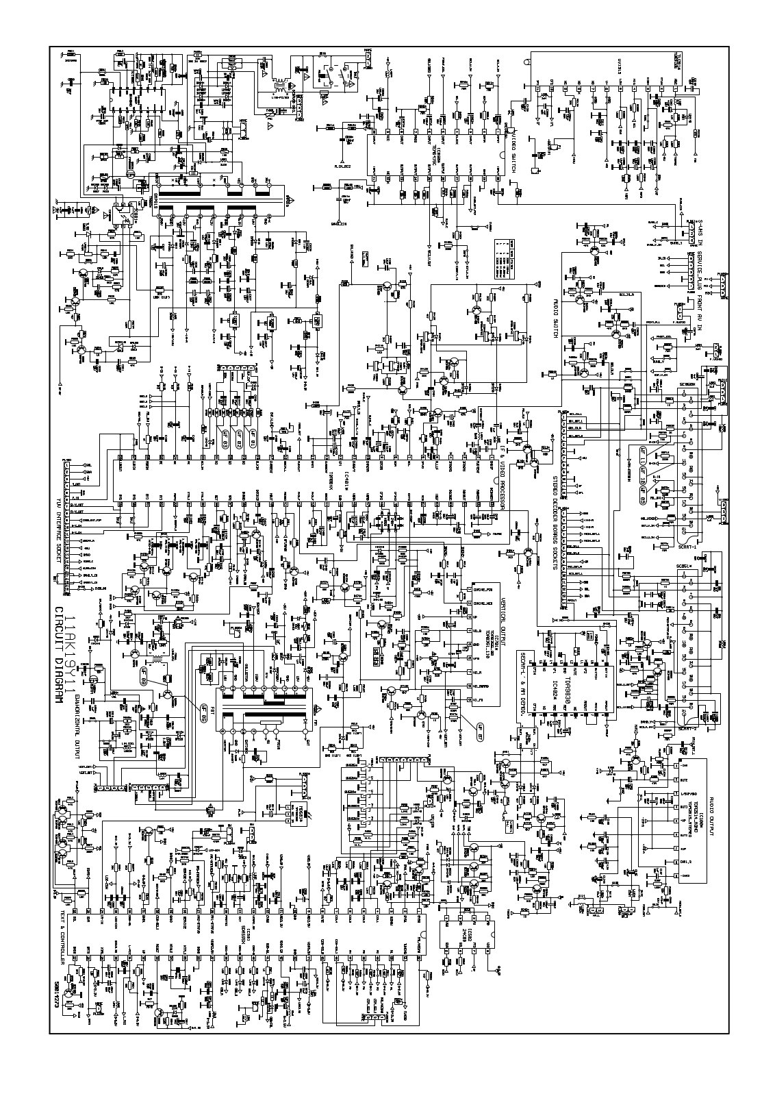 VESTEL 11AK19Y11 Schematic