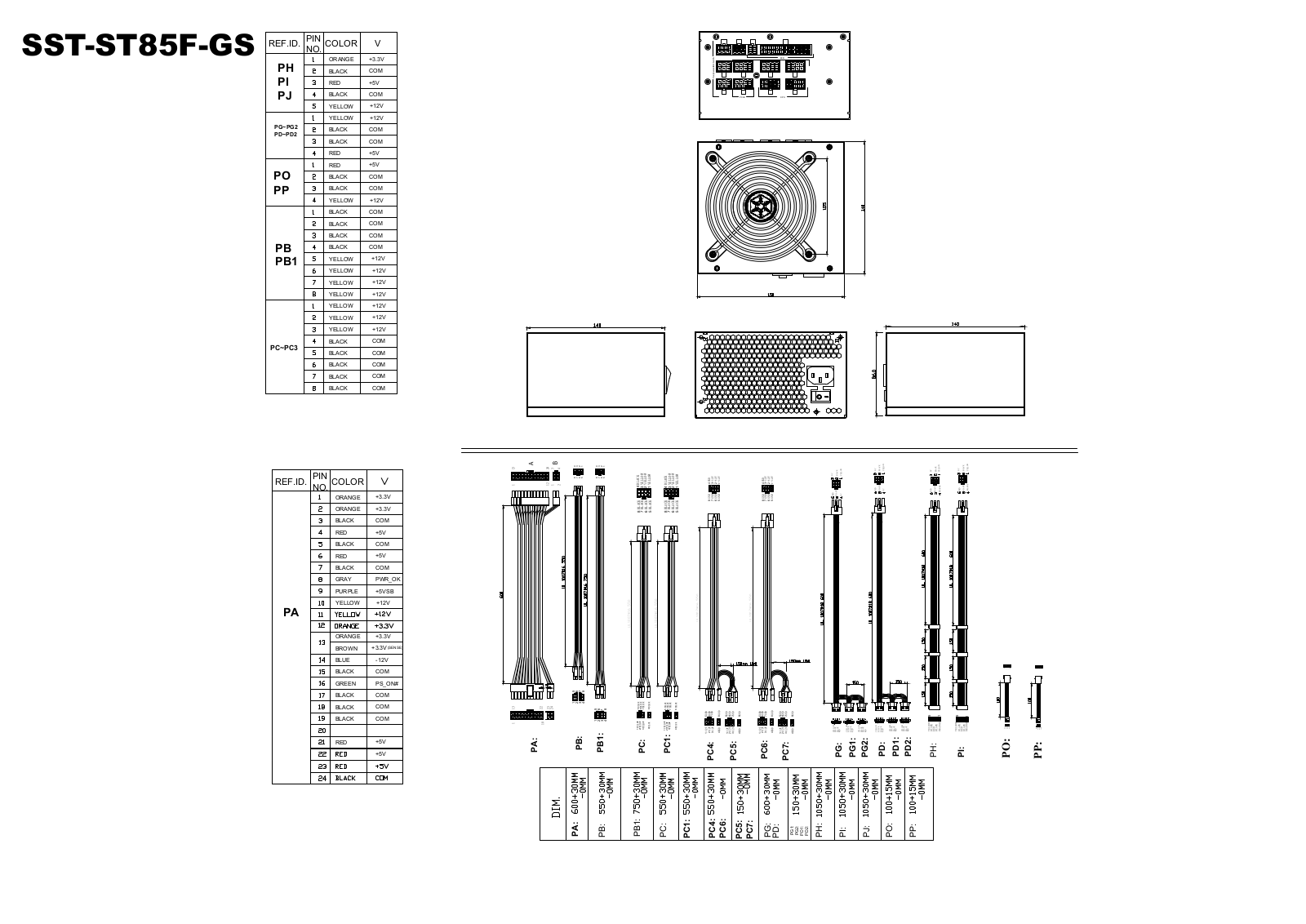 SilverStone SST-ST85F-GS User Manual