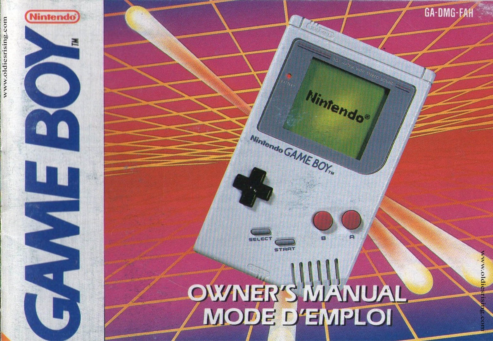 NINTENDO Game Boy User Manual