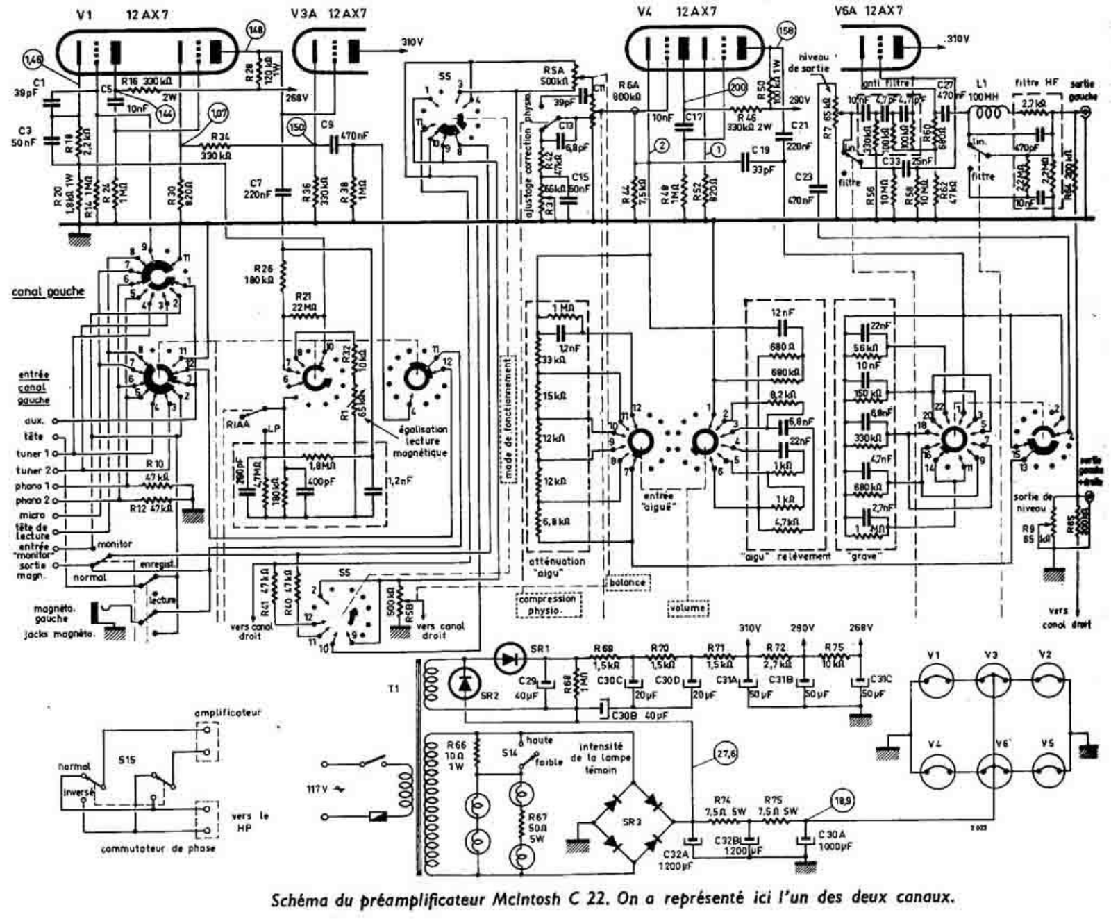 Mcintosh c22 schematic