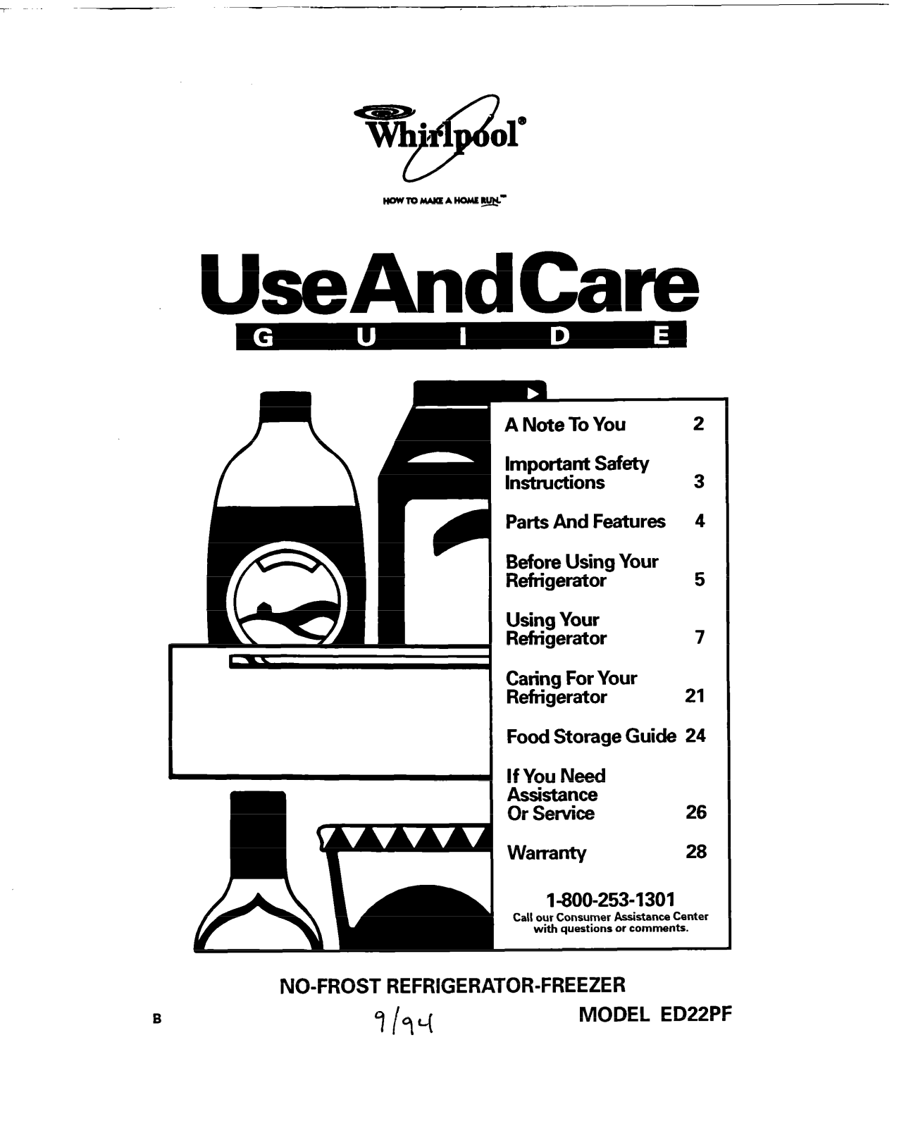 Whirlpool ED22PF User Manual - ManualMachine.com