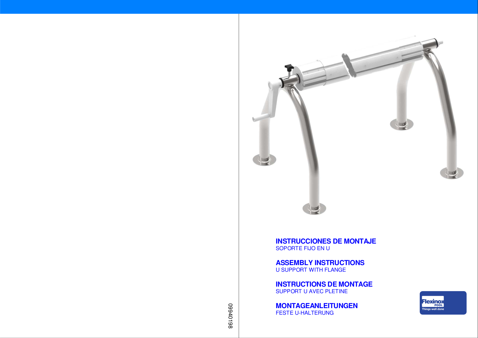 Flexinox 87197024, U-образная, фланец User guide - ManualMachine.com