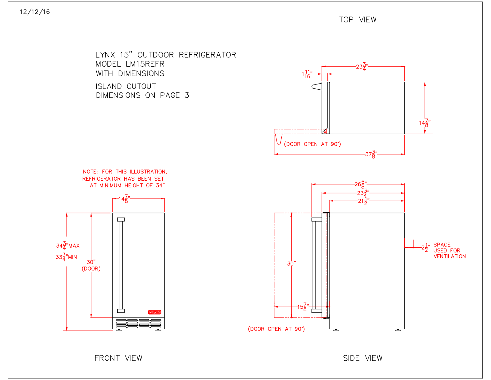 Lynx LM15REFL User Manual