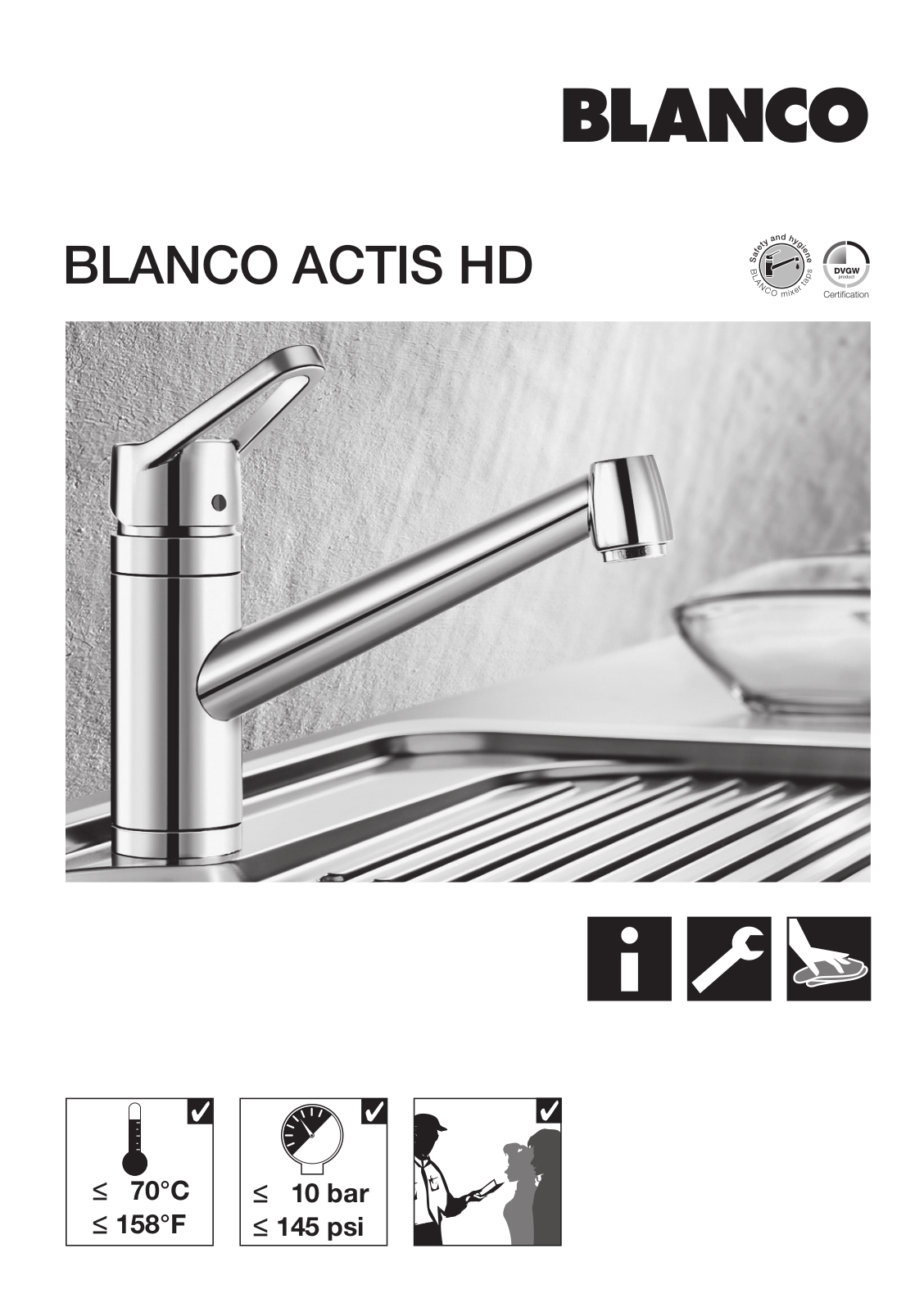 Blanco Actis HD User Manual