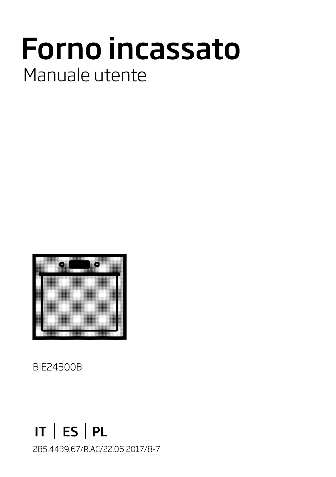 Beko BIE24300B User manual